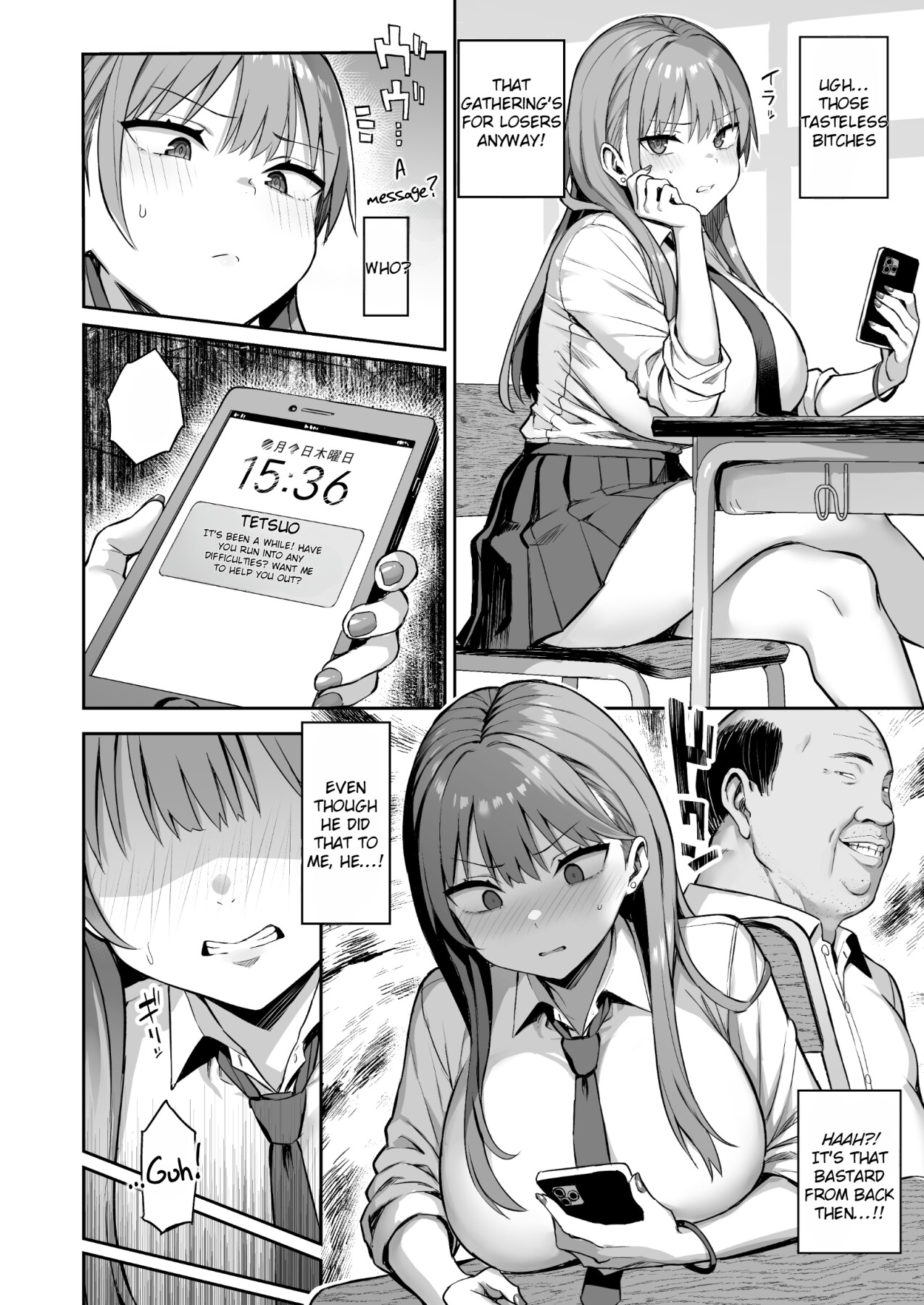 Hentai Manga Comic-Punishment sex for a cheeky sugar daddy girl-Read-27